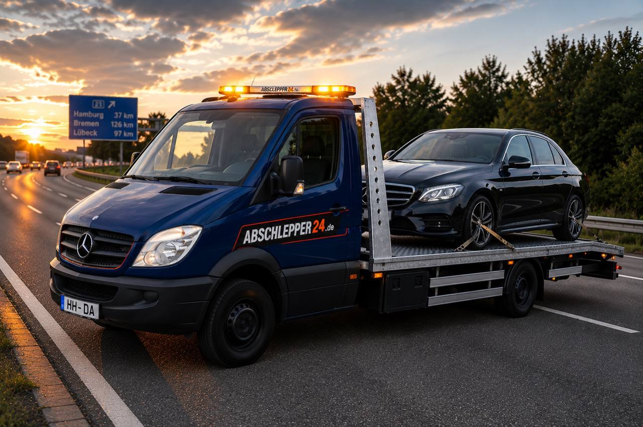 Abschleppdienst Hamburg – Abschlepper24 Einsatzfahrzeug